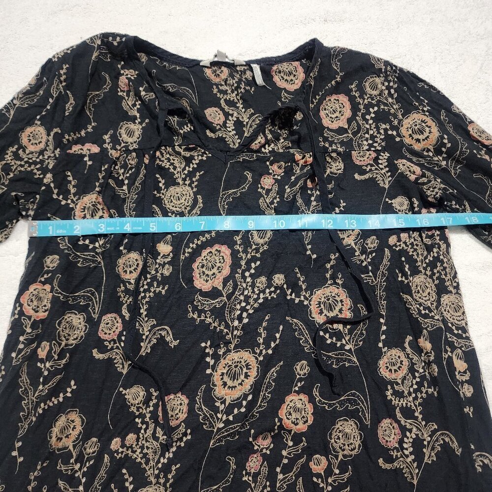 COPY - Women's Peasant Boho Fairycore US8 UK12* Cotton Fat Face Paisley Long Sl… - Picture 5 of 8